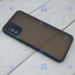 قاب پشت مات Samsung Galaxy M02s مدل محافظ لنزدار