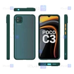 قاب پشت مات Xiaomi Poco C3 مدل محافظ لنزدار