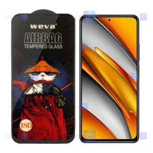 گلس فول Xiaomi Poco F3 مدل ایربگ دار