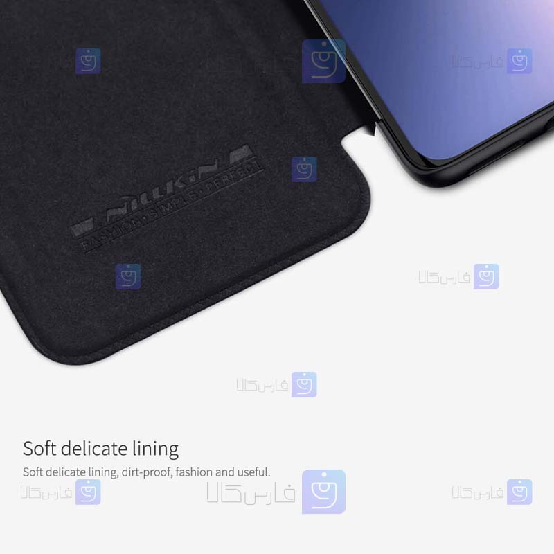 کیف چرمی نیلکین Xiaomi 12X مدل Qin