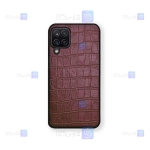 قاب چرمی سامسونگ Samsung Galaxy A12 مدل Alligator
