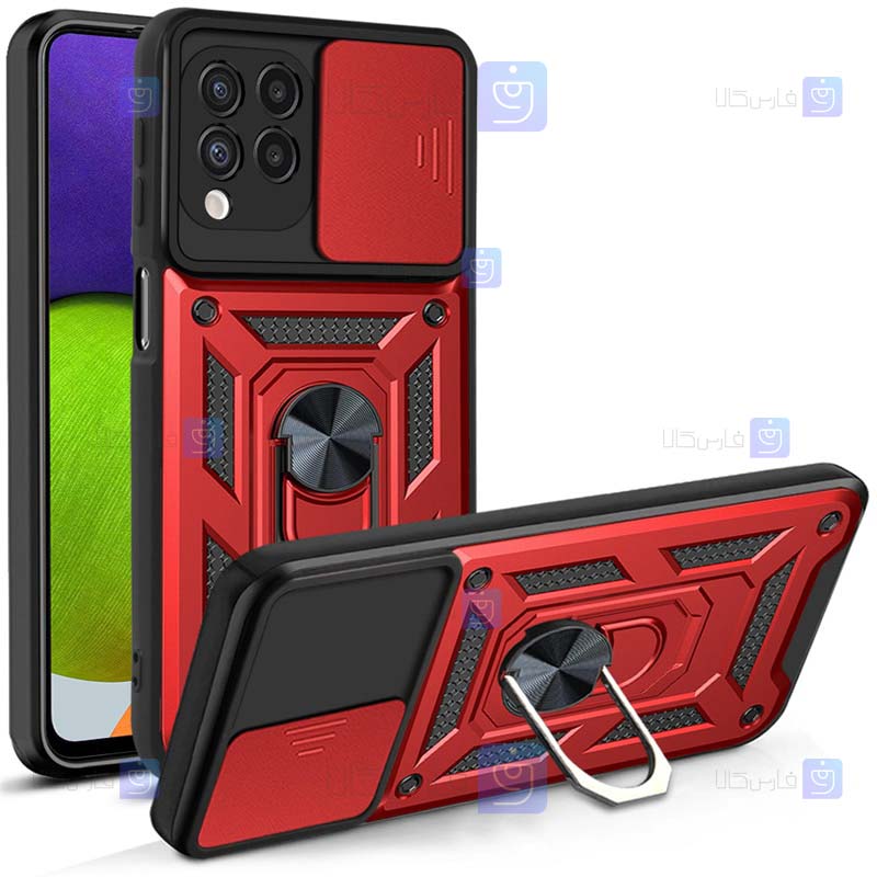 قاب کم شیلد Samsung Galaxy A12 مدل ضد ضربه
