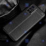 قاب طرح چرم محافظ لنز دار Xiaomi Redmi 10 Prime مدل Auto Focus