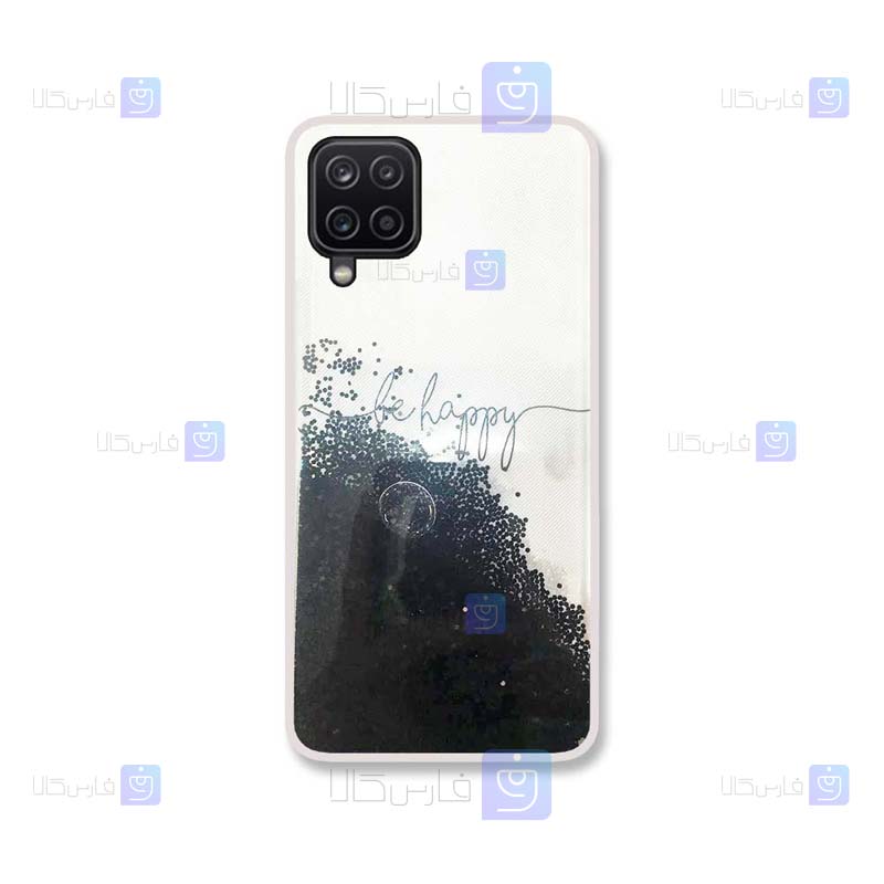 قاب لاکچری Samsung Galaxy A12 مدل Be Happy