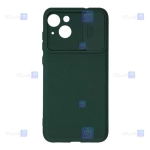 قاب سیلیکونی Apple iphone 13 مدل محافظ لنز دار کشویی