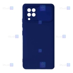 قاب سیلیکونی Samsung Galaxy A22 4G مدل محافظ لنز دار کشویی