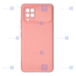 قاب سیلیکونی Samsung Galaxy F22 مدل محافظ لنز دار کشویی