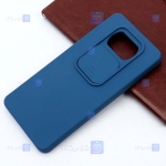 قاب سیلیکونی Xiaomi Poco X3 NFC مدل محافظ لنز دار کشویی