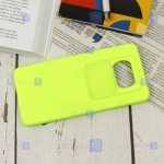 قاب سیلیکونی Xiaomi Poco X3 NFC مدل محافظ لنز دار کشویی
