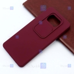 قاب سیلیکونی Xiaomi Poco X3 Pro مدل محافظ لنز دار کشویی