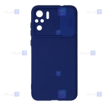 قاب سیلیکونی Xiaomi Redmi Note 10 4G مدل محافظ لنز دار کشویی