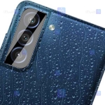 محافظ لنز شیشه ای Samsung Galaxy S21 FE مدل حاشیه دار