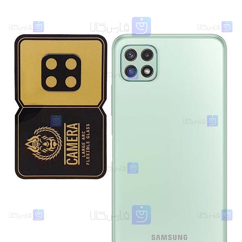 محافظ لنز دوربین Samsung Galaxy A22 5G مدل سرامیکی