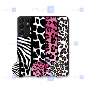 قاب لاکچری Samsung Galaxy S21 Ultra طرح Cheetah