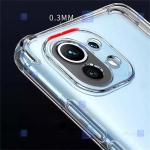 قاب کپسولی Xiaomi Mi 11 Lite مدل ژله ای محافظ لنز دار