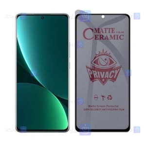 محافظ صفحه سرامیکی Xiaomi 12 Pro مدل حریم شخصی