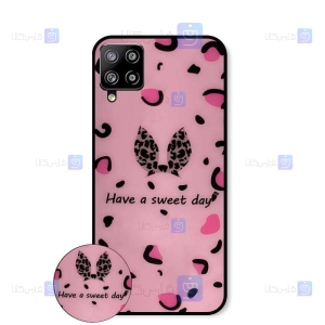 قاب طرح دار دخترانه Samsung Galaxy A12 مدل Have A Sweet Day