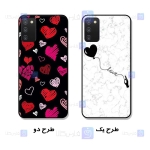 قاب طرح دار دخترانه Samsung Galaxy A03s مدل Love