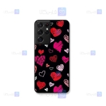 قاب طرح دار دخترانه Samsung Galaxy S21 Ultra مدل Love
