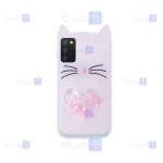 قاب آکواریومی Samsung Galaxy A03s مدل Lucky Cat