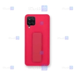 قاب سیلیکونی Samsung Galaxy A12 مدل هولدر دار