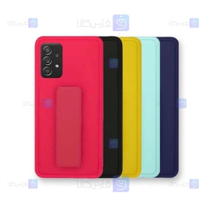 قاب سیلیکونی Samsung Galaxy A52 مدل هولدر دار