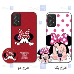 قاب طرح دار دخترانه Samsung Galaxy A52 مدل Minnie Mouse