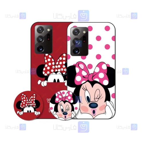 قاب طرح دار دخترانه Samsung Galaxy Note 20 Ultra مدل Minnie Mouse