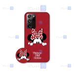 قاب طرح دار دخترانه Samsung Galaxy Note 20 Ultra مدل Minnie Mouse