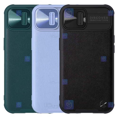 قاب چرمی نیلکین CamShield Leather آیفون 13