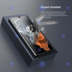 محافظ صفحه دو تایی نیلکین Samsung Galaxy S22 Ultra مدل Impact Resistant Curved