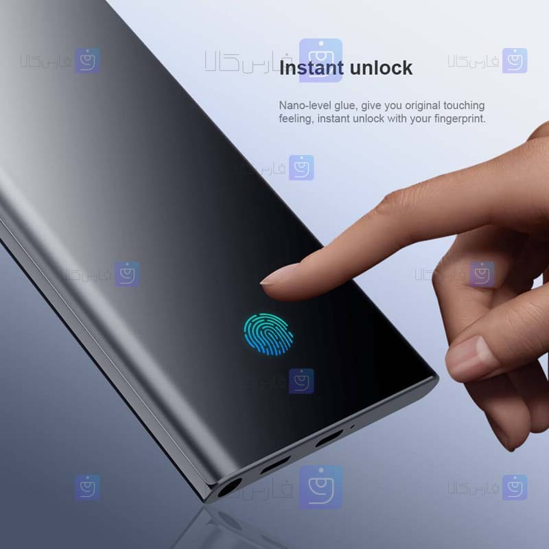 محافظ صفحه دو تایی نیلکین Samsung Galaxy S22 Ultra مدل Impact Resistant Curved