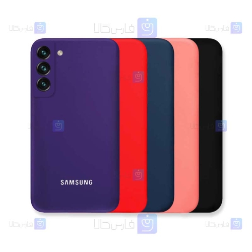 قاب سیلیکونی اصلی محافظ لنز دار سامسونگ گلکسی S22