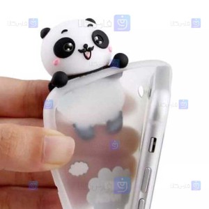 قاب طرح دار دخترانه Samsung Galaxy A12 مدل Panda