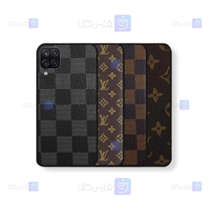 قاب چرمی Samsung Galaxy A12 مدل Louis Vuitton