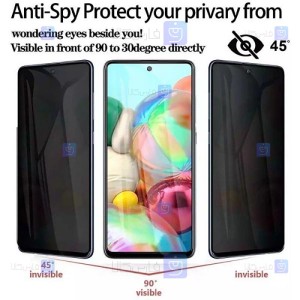 محافظ صفحه نانو Samsung Galaxy A12 مدل حریم شخصی