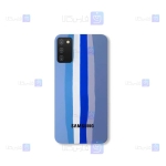 قاب سیلیکونی Samsung Galaxy A03s مدل رنگین کمانی
