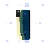 قاب سیلیکونی Samsung Galaxy A03s مدل رنگین کمانی