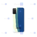 قاب سیلیکونی Samsung Galaxy A03s مدل رنگین کمانی