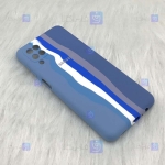 قاب سیلیکونی Samsung Galaxy A12 مدل رنگین کمانی