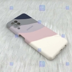 قاب سیلیکونی Samsung Galaxy A12 مدل رنگین کمانی