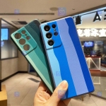 قاب سیلیکونی Samsung Galaxy S22 Ultra مدل رنگین کمانی
