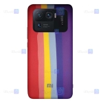 قاب سیلیکونی Xiaomi Mi 11 Ultra مدل رنگین کمانی