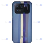 قاب سیلیکونی Xiaomi Mi 11 Ultra مدل رنگین کمانی