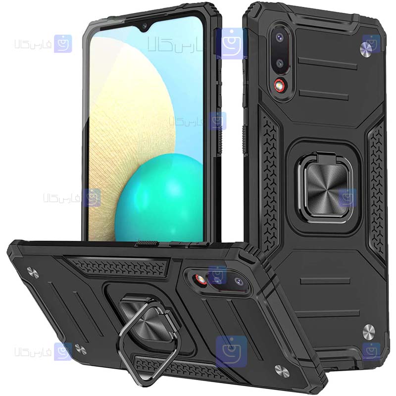 قاب ضد ضربه انگشتی Samsung Galaxy A02 مدل Ranger
