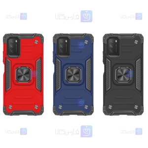 قاب ضد ضربه انگشتی Xiaomi Poco M3 مدل Ranger