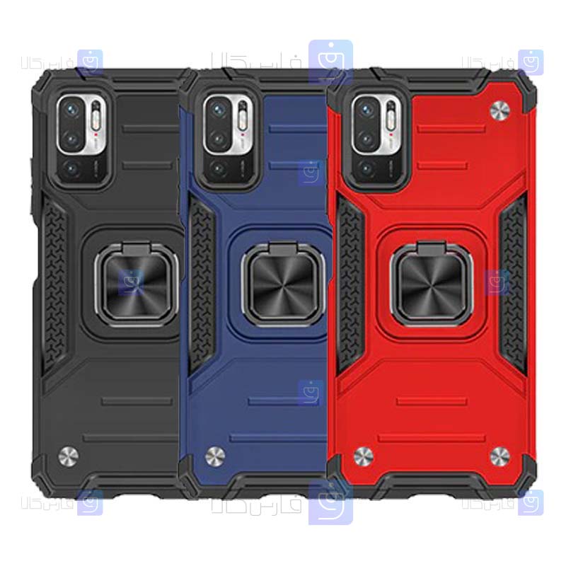 قاب ضد ضربه انگشتی Xiaomi Poco M3 Pro مدل Ranger