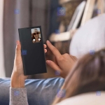 کیف هوشمند اصلی سامسونگ Samsung Galaxy S22 Ultra مدل Clear View