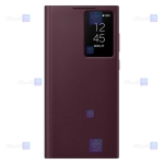 کیف هوشمند اصلی سامسونگ Samsung Galaxy S22 Ultra مدل Clear View
