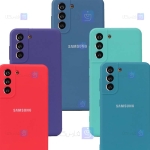 قاب سیلیکونی Samsung Galaxy S21 FE مدل محافظ لنز دار